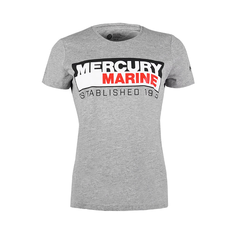 Mercury Heritage T-Shirt grau Damen