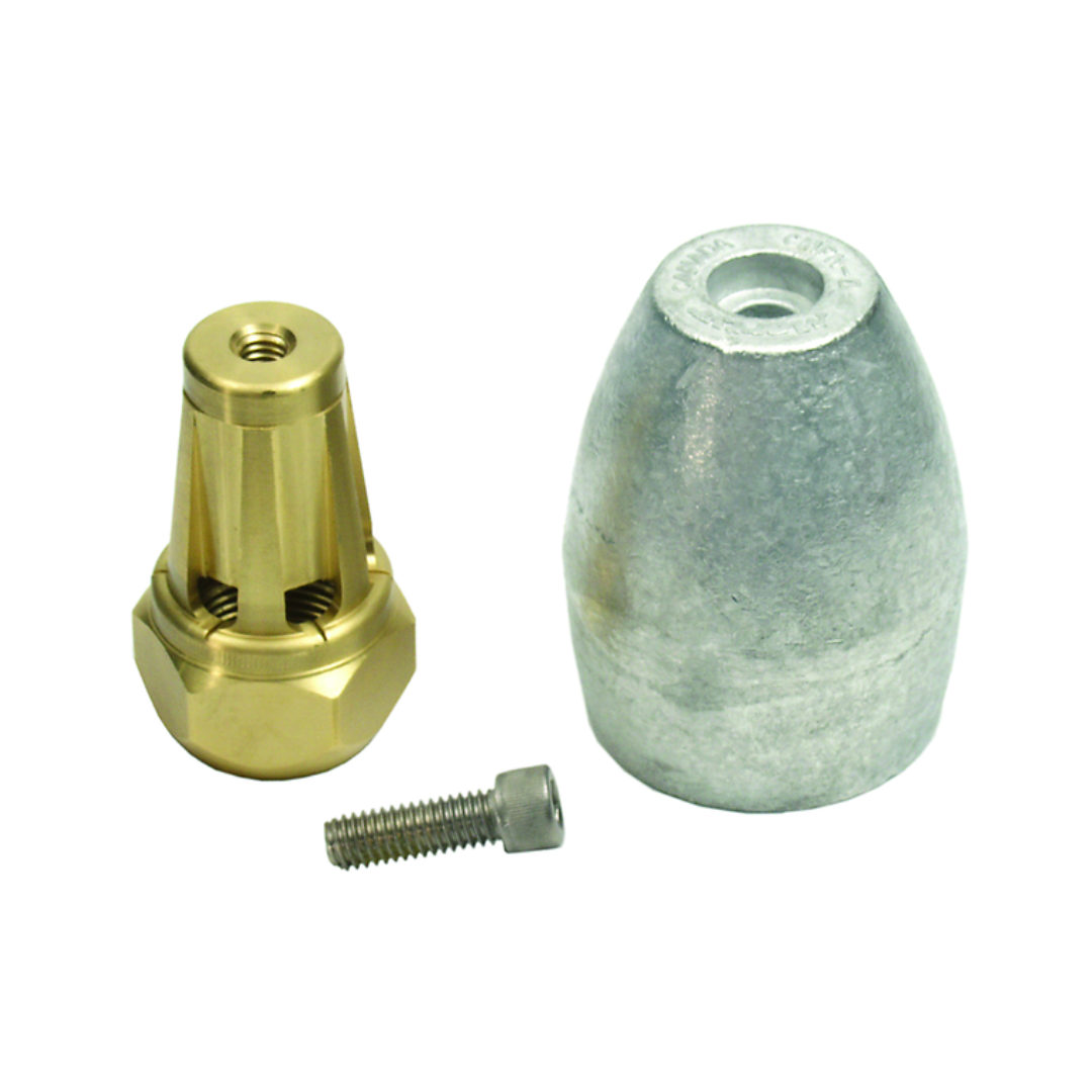 Quicksilver Aluminium-Prop-Nut-Anode Bravo III · 809666A02