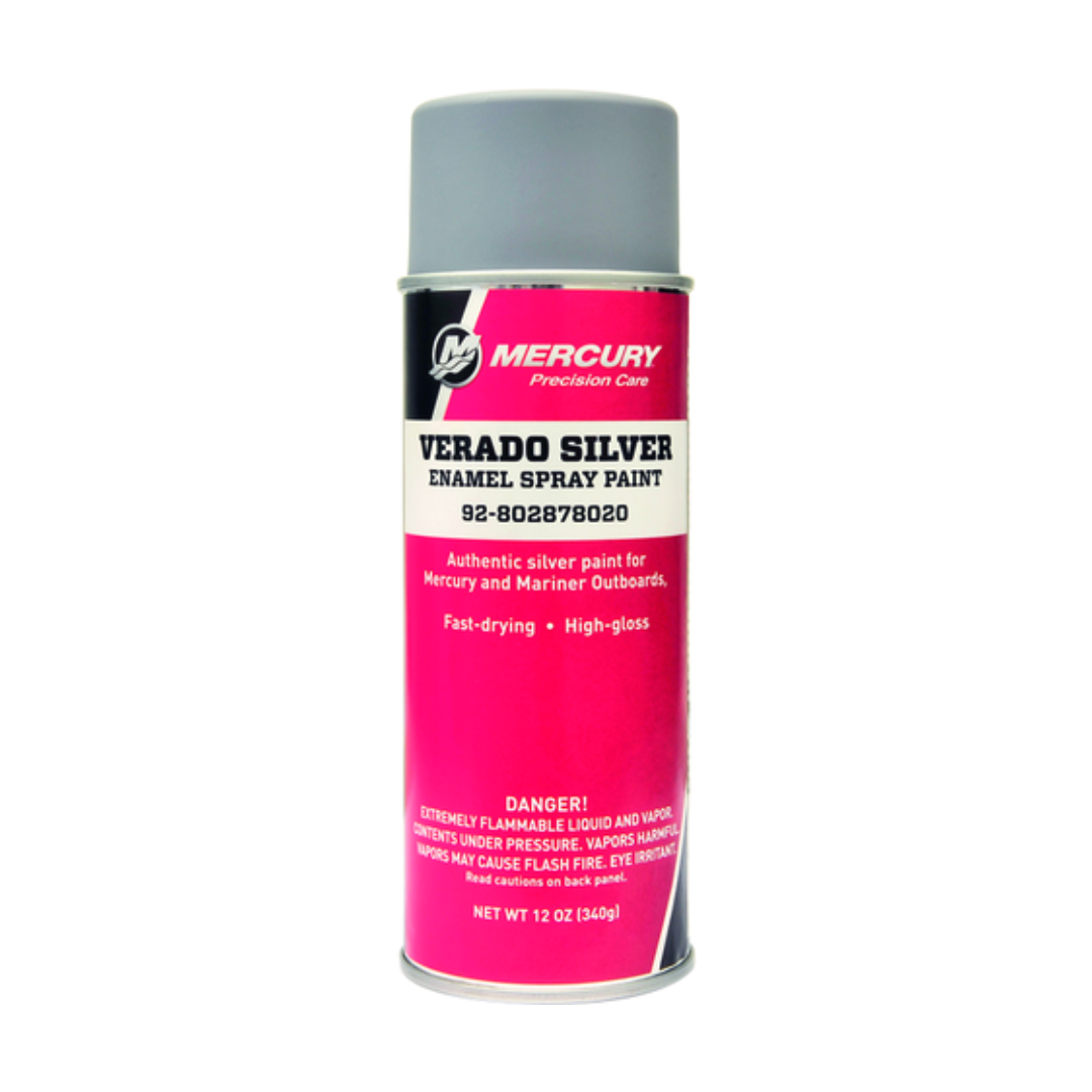 Mercury Sprühlack Verado Silber 340 g · Original 8M0132061