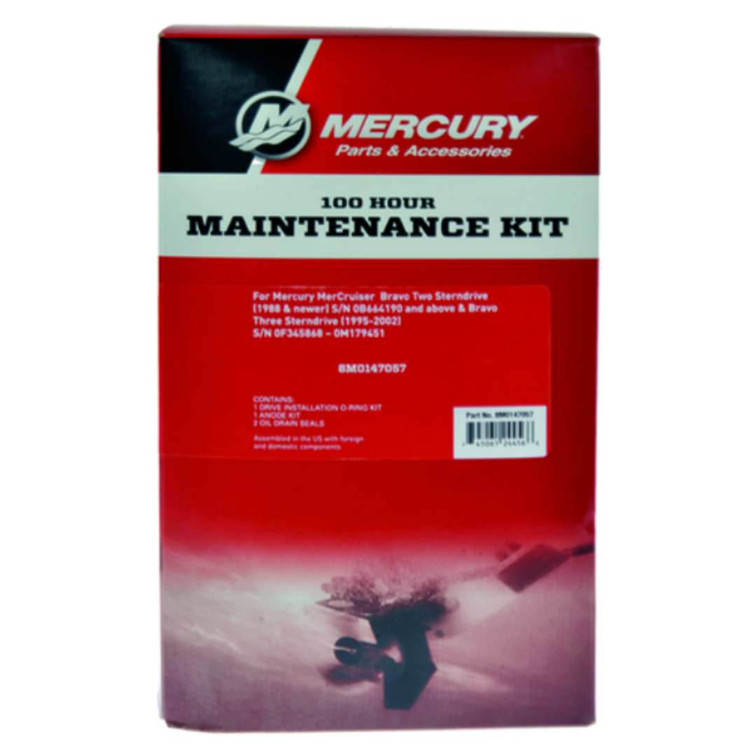 Original Mercury MerCruiser 100h Wartungskit 8M0147057